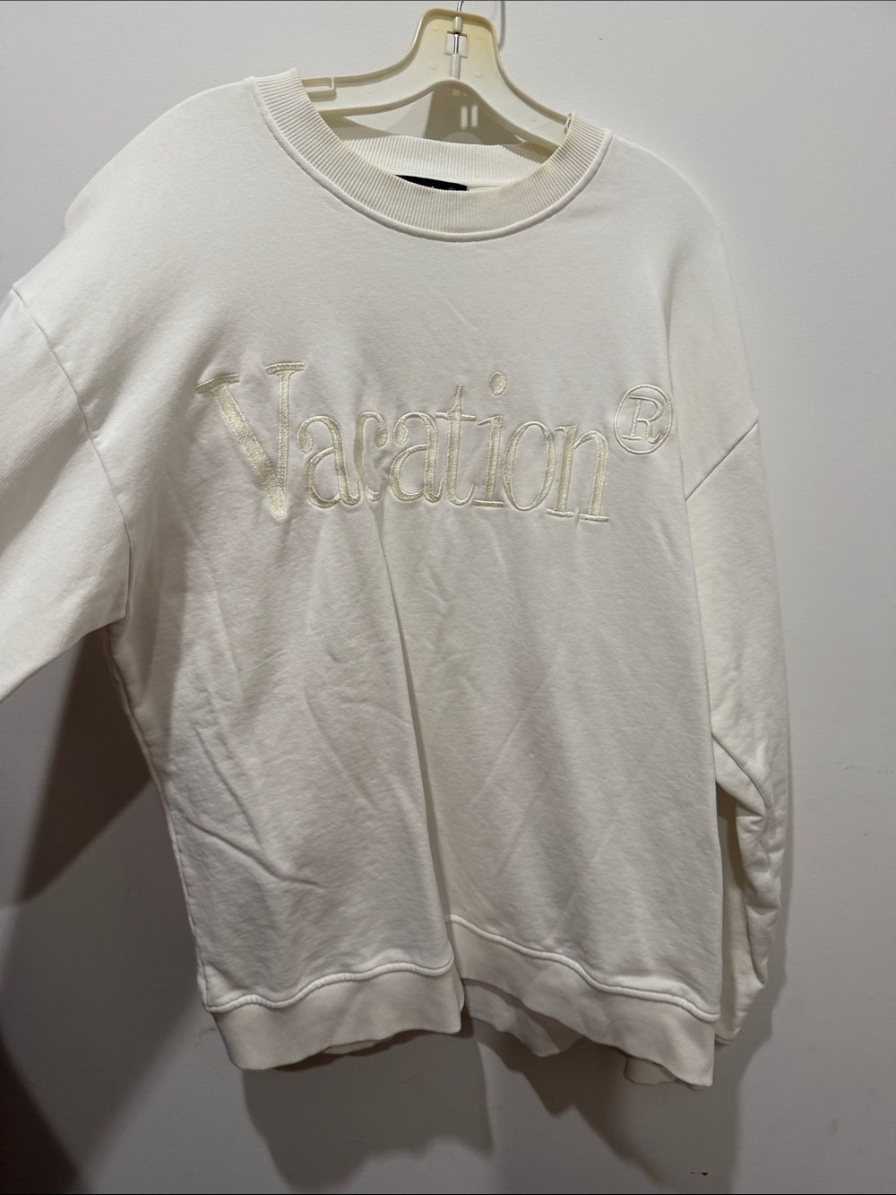Cream Vacation sweatshirt